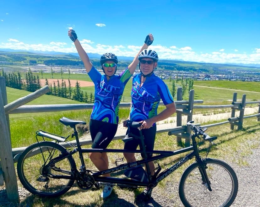 Cross-country Ignite Humanity bike tour hits Cochrane