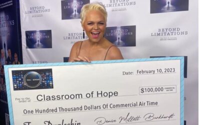 Lady JB Owen And Her Charity Initiative, Ignite Humanity, Receives $100,000 Donation From Traverse TV For School Of Hope